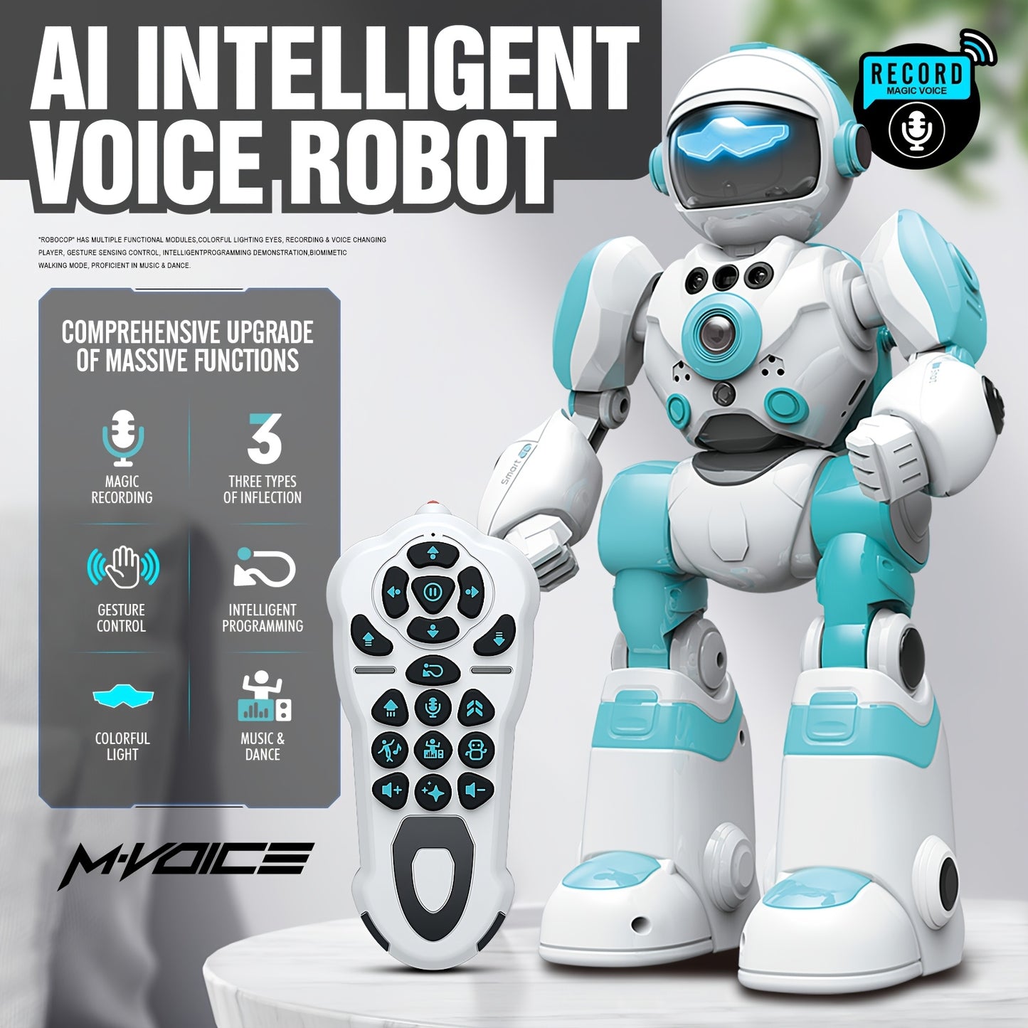 Robot toy. Rechargeable RC robot for kids 3-5-8. Remote control toy with music and LED. GIFT for children., Robot Dog, Robot Puppy, Robot Pet, Dog Robot, Robot Jouet, Robotic Dog, Interactive Robot, Robot Car Kit, Remote Cont