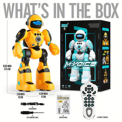 Robot toy. Rechargeable RC robot for kids 3-5-8. Remote control toy with music and LED. GIFT for children., Robot Dog, Robot Puppy, Robot Pet, Dog Robot, Robot Jouet, Robotic Dog, Interactive Robot, Robot Car Kit, Remote Cont