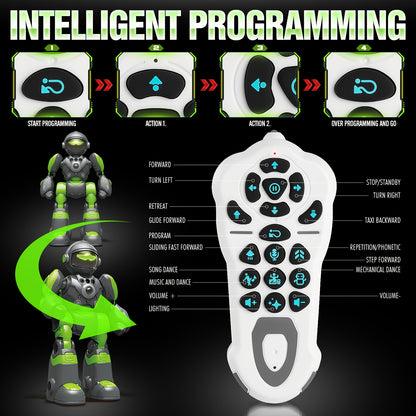 Robot toy. Rechargeable RC robot for kids 3-5-8. Remote control toy with music and LED. GIFT for children., Robot Dog, Robot Puppy, Robot Pet, Dog Robot, Robot Jouet, Robotic Dog, Interactive Robot, Robot Car Kit, Remote Cont