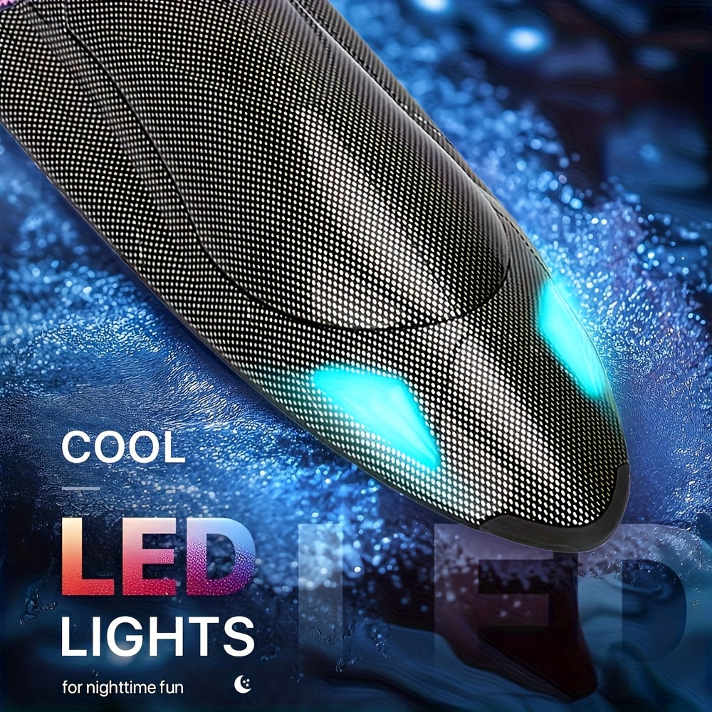 Remote Control Jet Boat - High-Speed Electric 40KM/H (24.85 MPH) Remote Control Boat with Turbo Jet Drive and LED Lights, Water Racing Toy Boat, Ideal Gift for Boys and Girls, Pool-Specific Remote Control Boat