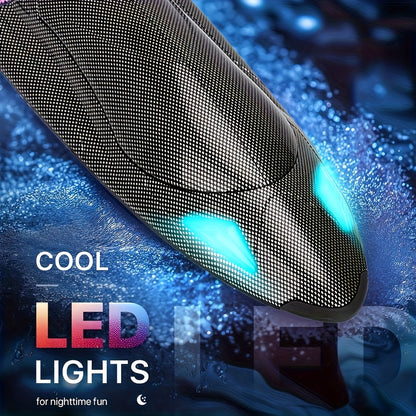 Remote Control Jet Boat - High-Speed Electric 40KM/H (24.85 MPH) Remote Control Boat with Turbo Jet Drive and LED Lights, Water Racing Toy Boat, Ideal Gift for Boys and Girls, Pool-Specific Remote Control Boat