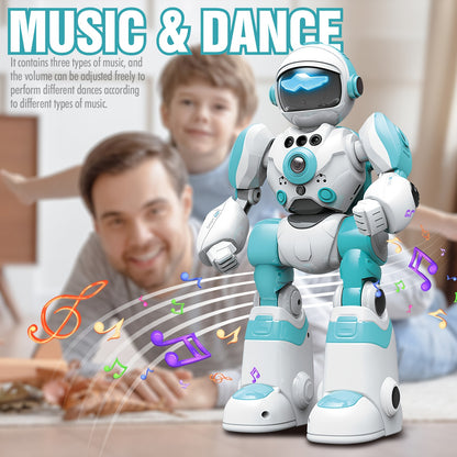 Robot toy. Rechargeable RC robot for kids 3-5-8. Remote control toy with music and LED. GIFT for children., Robot Dog, Robot Puppy, Robot Pet, Dog Robot, Robot Jouet, Robotic Dog, Interactive Robot, Robot Car Kit, Remote Cont