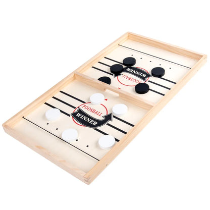 Table Hockey Paced Sling Puck Board Game Fast Sling Puck Winner Party Game Adult Child Family Game Desktop Battle Board Game