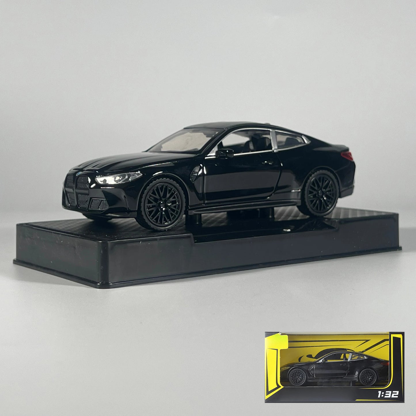 1:32 BMW M4 Coupe Sports Car Alloy Metal Diecast Model Car Home Trendy Toys Ornaments For Children Holiday Gifts With Friend Boy