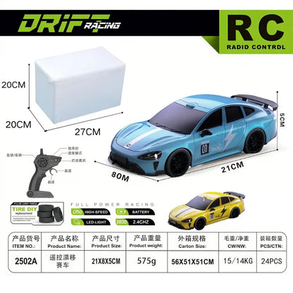 2025 New, Limited Edition Rc Drift GT3 RS 911 mi SU7 1:20 Drift Racing Car, Racing Kids Gift with High Speed Remote Control