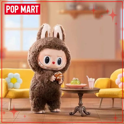 Popmart Labubu V2 V3 The Monsters Macaron Have A Seat Big Into Energy Series Blind Box Vinyl Face Plush Doll Pendant Toy Gift