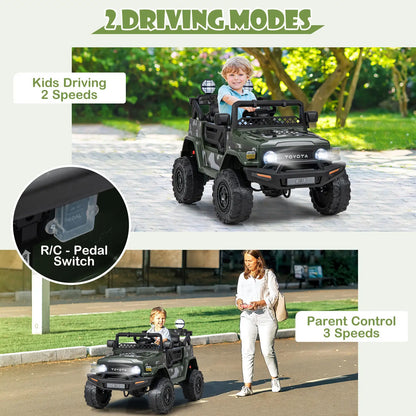 DORTALA Kids 12V Licensed Electric Car Toddlers Ride on Toy Truck w/ Remote Control