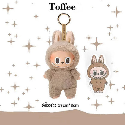 Popmart Labubu V2 V3 The Monsters Macaron Have A Seat Big Into Energy Series Blind Box Vinyl Face Plush Doll Pendant Toy Gift