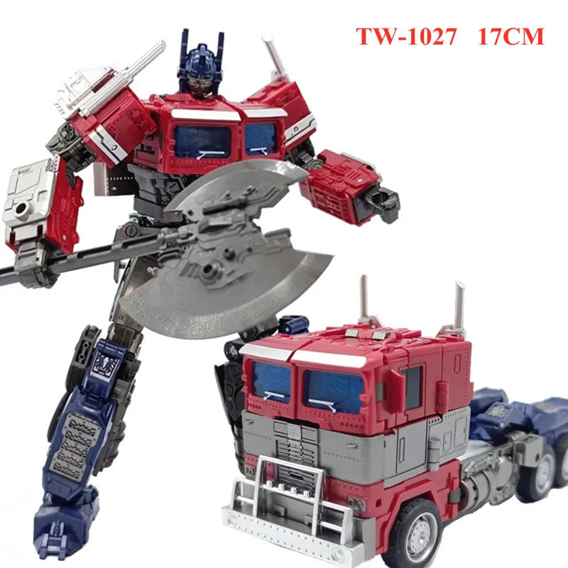 IN STOCK BAIWEI 16.5CM Transformation Anime Action Figure Toys Cool KO G1 Robot Car Model Juguetes Boy Gift SS49 TW-1025B