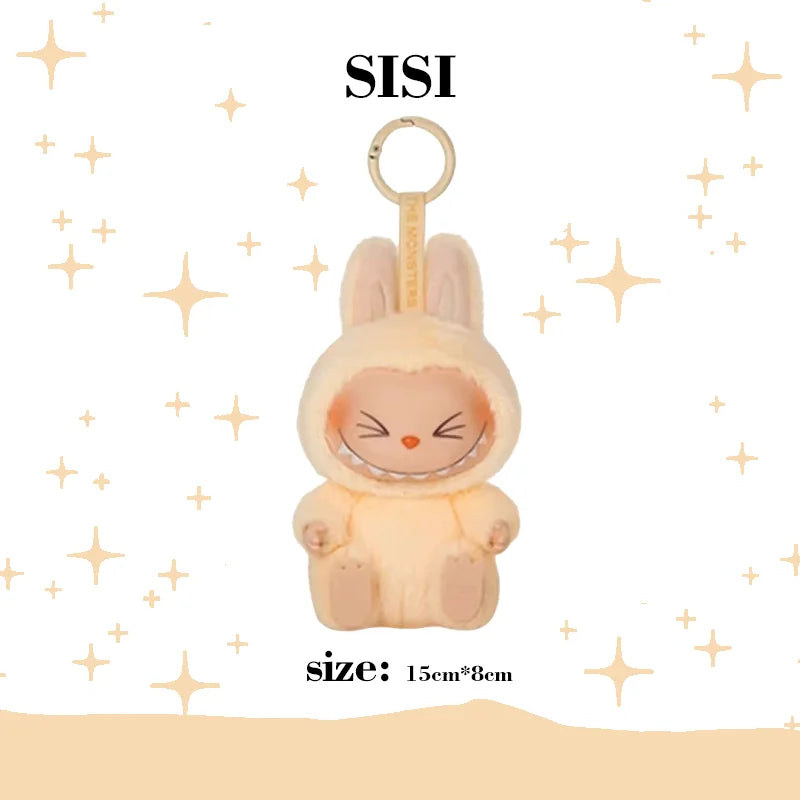 Popmart Labubu V2 V3 The Monsters Macaron Have A Seat Big Into Energy Series Blind Box Vinyl Face Plush Doll Pendant Toy Gift