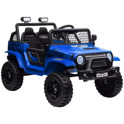AIYAPLAY Kids Ride On Car, 12V Electric Truck w/ Suspension