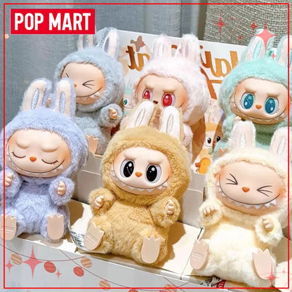Popmart Labubu V2 V3 The Monsters Macaron Have A Seat Big Into Energy Series Blind Box Vinyl Face Plush Doll Pendant Toy Gift