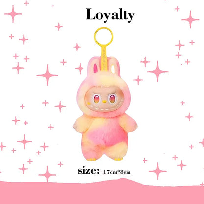Popmart Labubu V2 V3 The Monsters Macaron Have A Seat Big Into Energy Series Blind Box Vinyl Face Plush Doll Pendant Toy Gift