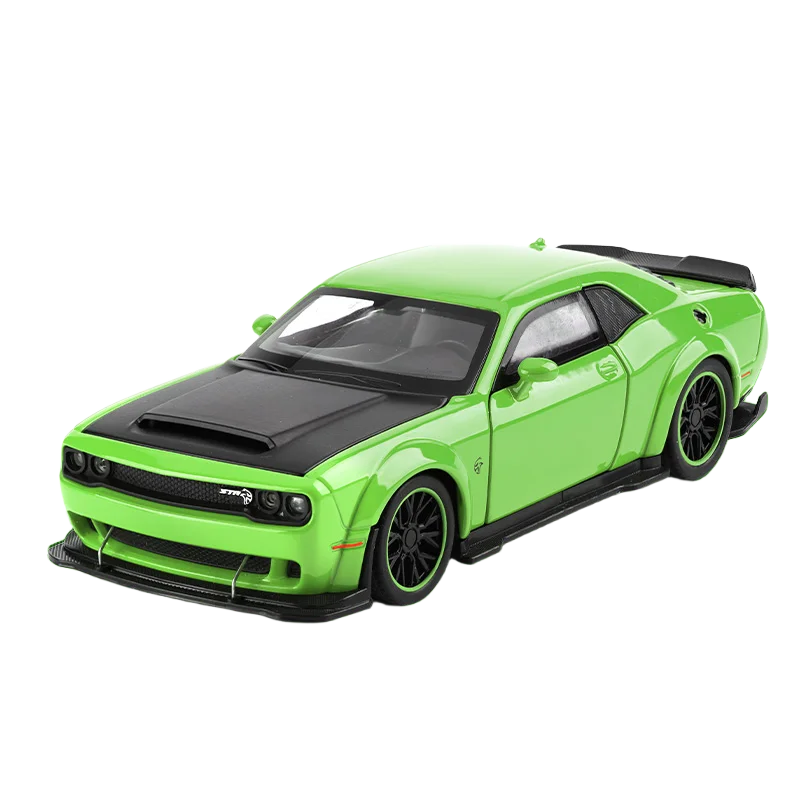 1:32 Dodge Challenger SRT Hellcat Redeye V8 Alloy Metal Diecast Model American Muscle Sports Car Collection Of Hobby Decorations