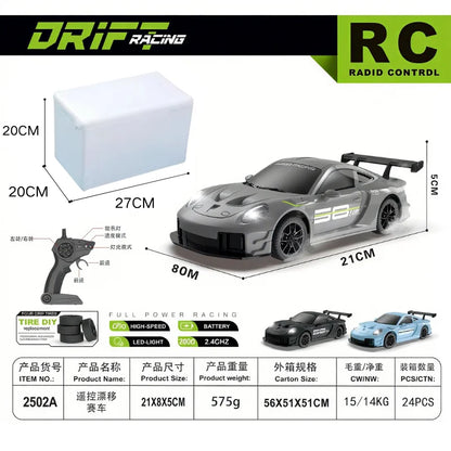 2025 New, Limited Edition Rc Drift GT3 RS 911 mi SU7 1:20 Drift Racing Car, Racing Kids Gift with High Speed Remote Control