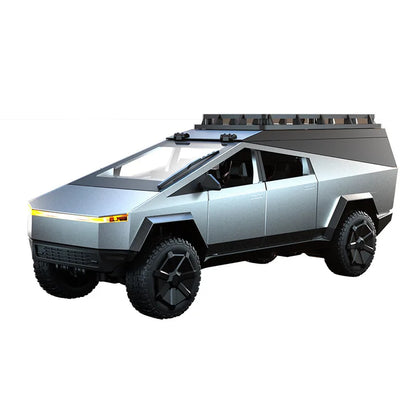 JHD for 2025 New JJRC C8817 RC Car Alloy Rc Cybertruck Off road Simulation Camping Equipment Pickup Truck Model Custom Toys