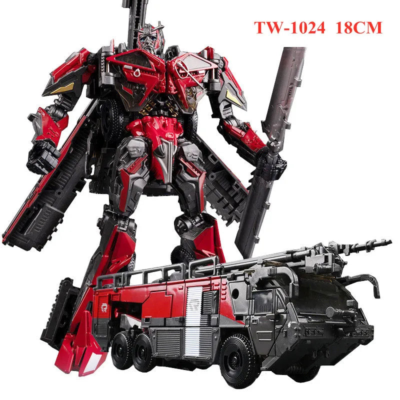 IN STOCK BAIWEI 16.5CM Transformation Anime Action Figure Toys Cool KO G1 Robot Car Model Juguetes Boy Gift SS49 TW-1025B