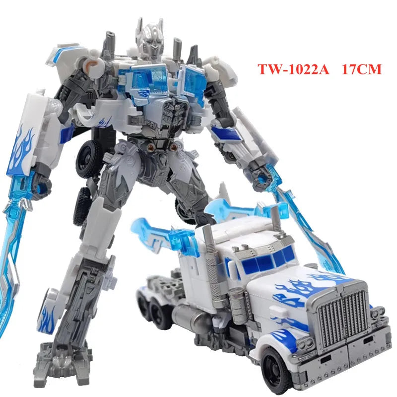 IN STOCK BAIWEI 16.5CM Transformation Anime Action Figure Toys Cool KO G1 Robot Car Model Juguetes Boy Gift SS49 TW-1025B