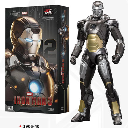 ZD Toys Iron Man Series Blacklash Figures 1/10 MK33 MK39 MK17 MK21Action Figurines Movie Statue Model Adult Collect Gift
