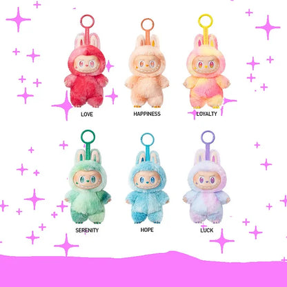 Popmart Labubu V2 V3 The Monsters Macaron Have A Seat Big Into Energy Series Blind Box Vinyl Face Plush Doll Pendant Toy Gift