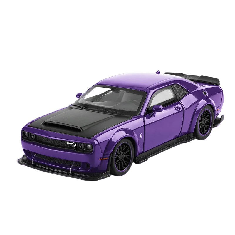 1:32 Dodge Challenger SRT Hellcat Redeye V8 Alloy Metal Diecast Model American Muscle Sports Car Collection Of Hobby Decorations