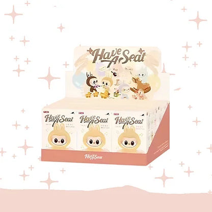 Popmart Labubu V2 V3 The Monsters Macaron Have A Seat Big Into Energy Series Blind Box Vinyl Face Plush Doll Pendant Toy Gift