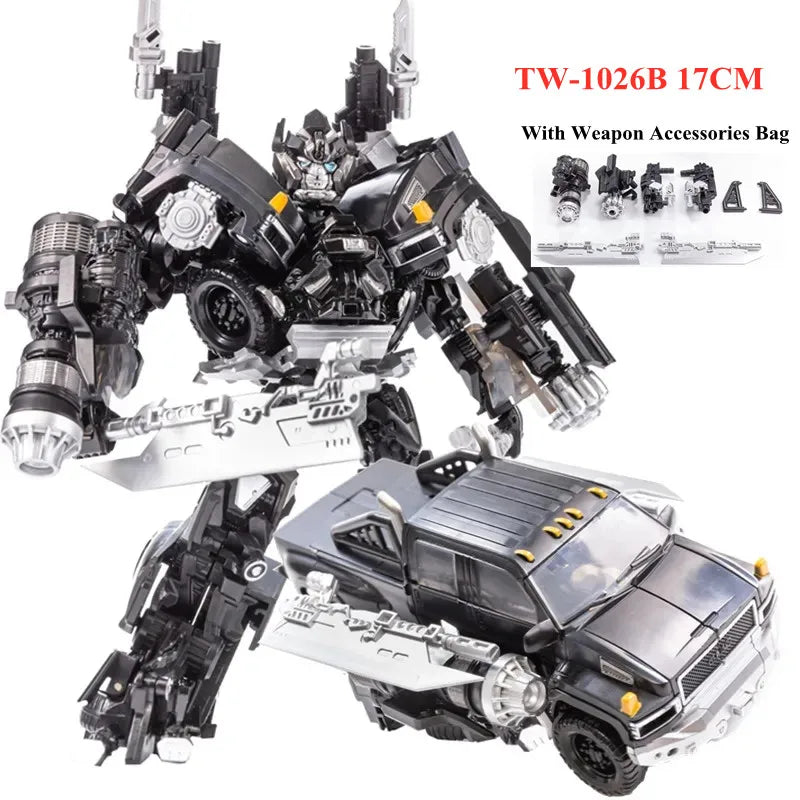 IN STOCK BAIWEI 16.5CM Transformation Anime Action Figure Toys Cool KO G1 Robot Car Model Juguetes Boy Gift SS49 TW-1025B