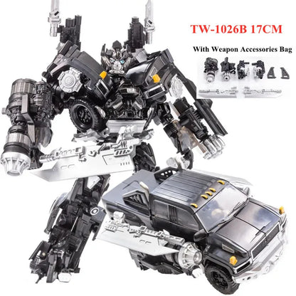 IN STOCK BAIWEI 16.5CM Transformation Anime Action Figure Toys Cool KO G1 Robot Car Model Juguetes Boy Gift SS49 TW-1025B