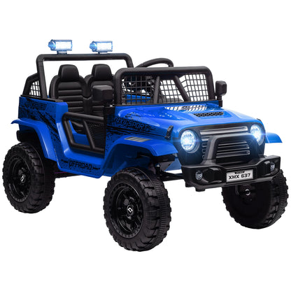 AIYAPLAY Kids Ride On Car, 12V Electric Truck w/ Suspension