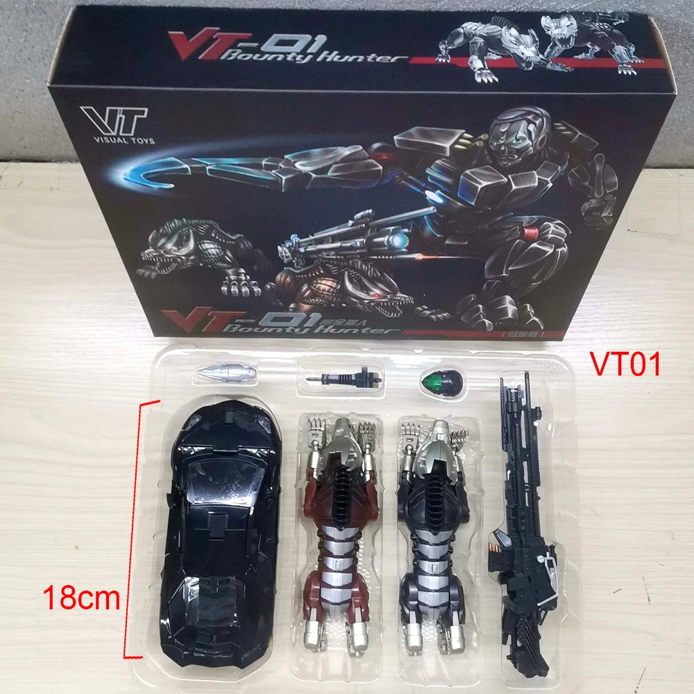 Transformation Toys Lockdown VT01 Robot Bounty Hunter VT-01 Model Deformation Action Figure