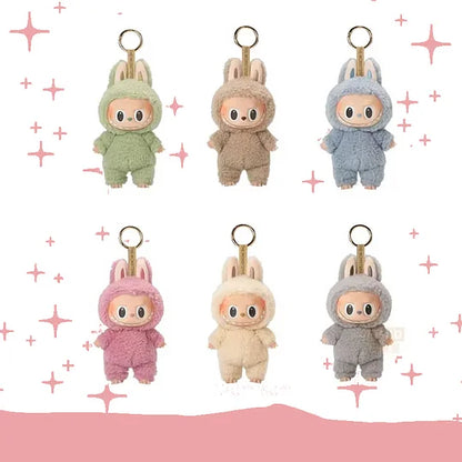 Popmart Labubu V2 V3 The Monsters Macaron Have A Seat Big Into Energy Series Blind Box Vinyl Face Plush Doll Pendant Toy Gift