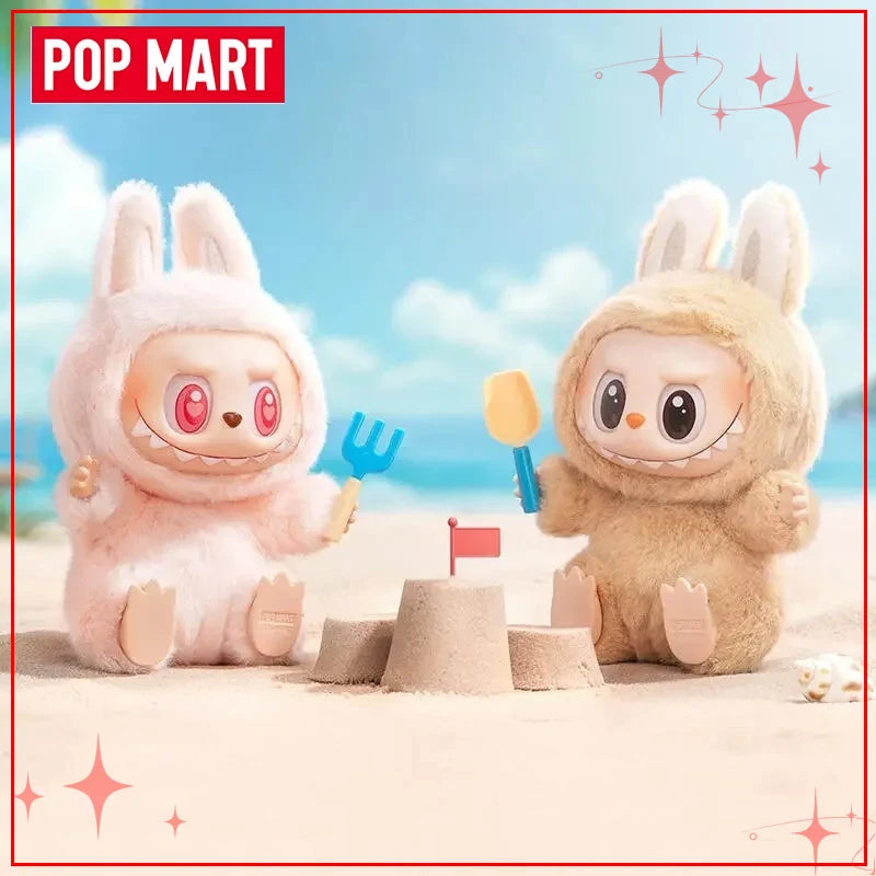 Popmart Labubu V2 V3 The Monsters Macaron Have A Seat Big Into Energy Series Blind Box Vinyl Face Plush Doll Pendant Toy Gift