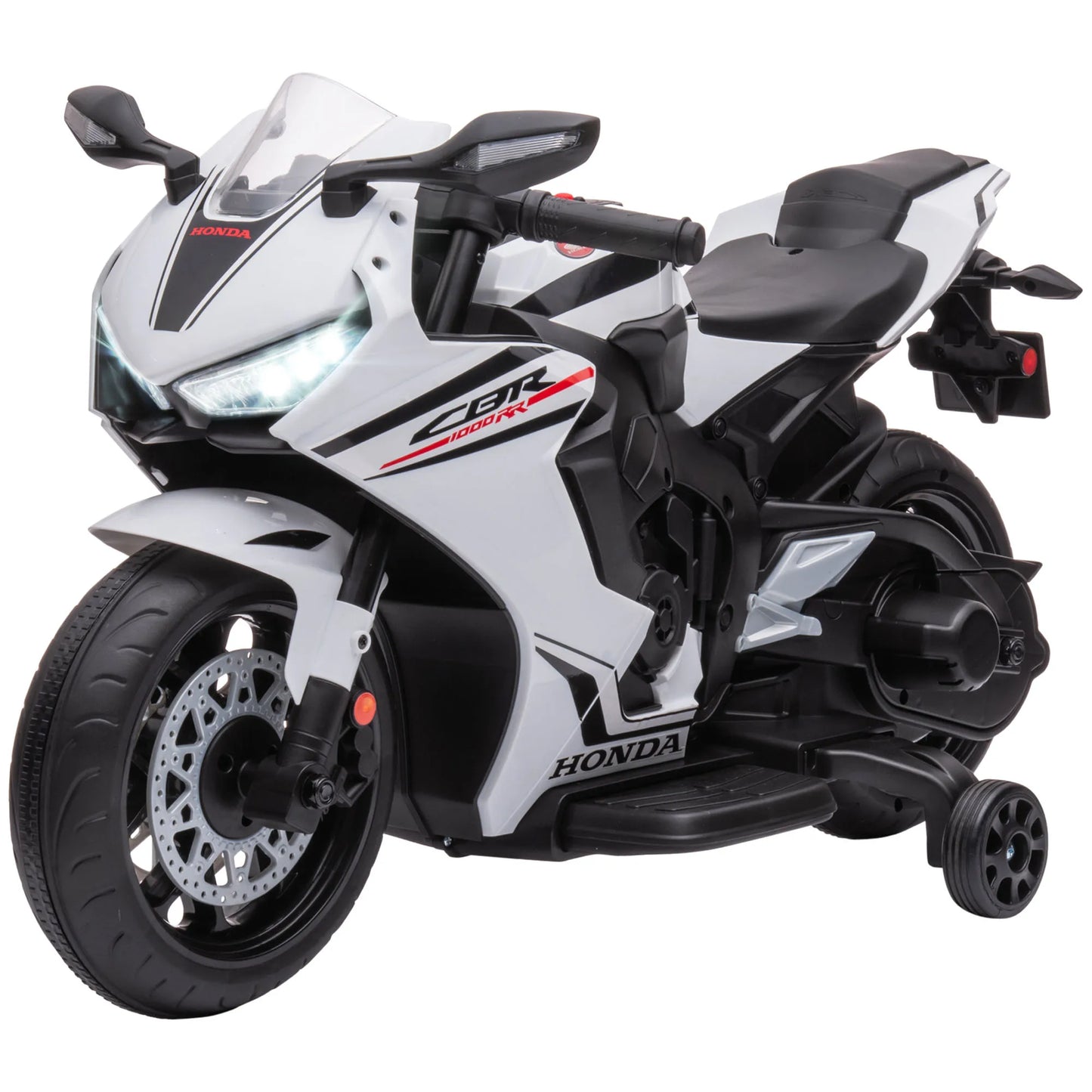HOMCOM Honda Licensed 6V Kids Electric Motorbike Ride On Car for 3-5 Years