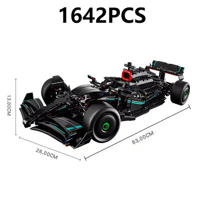 New Technical F1 W14 E 42171 1642PCS Building Blocks MOC Realistic Details Race Car Model DIY Construction Toy Gift